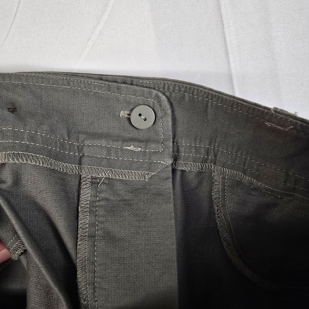 Ann Taylor LOFT Marisa Straight Leg Pants Olive Green Size 10 Professional - Picture 13 of 13